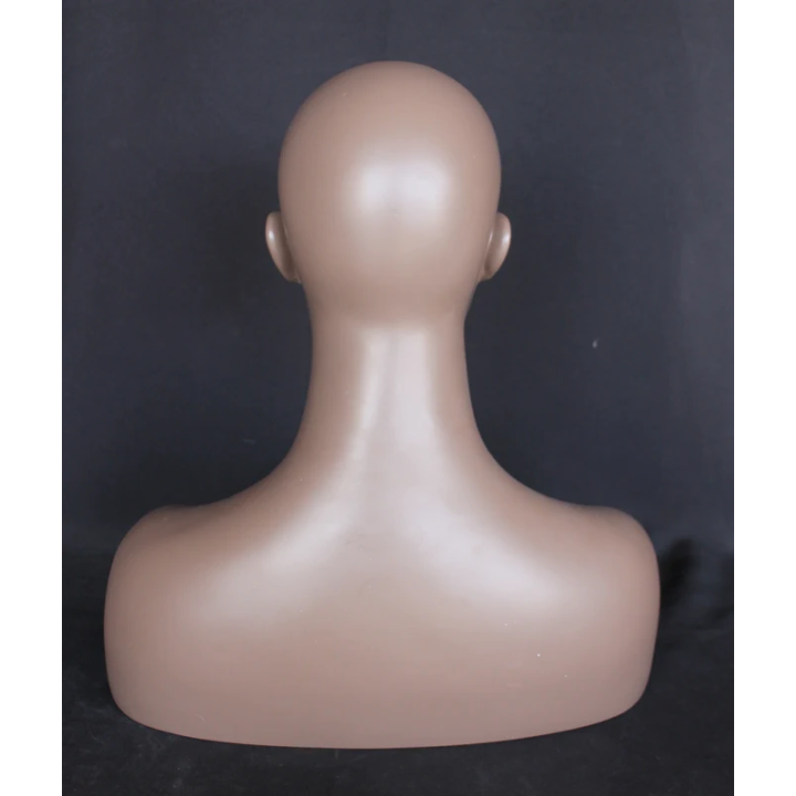 MH5-BK - 19 in African American Face Make up Female Head Mannequin