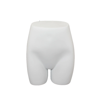 ST002-WT - 15 in Fiberglass Female Buttocks mannequin Display Form