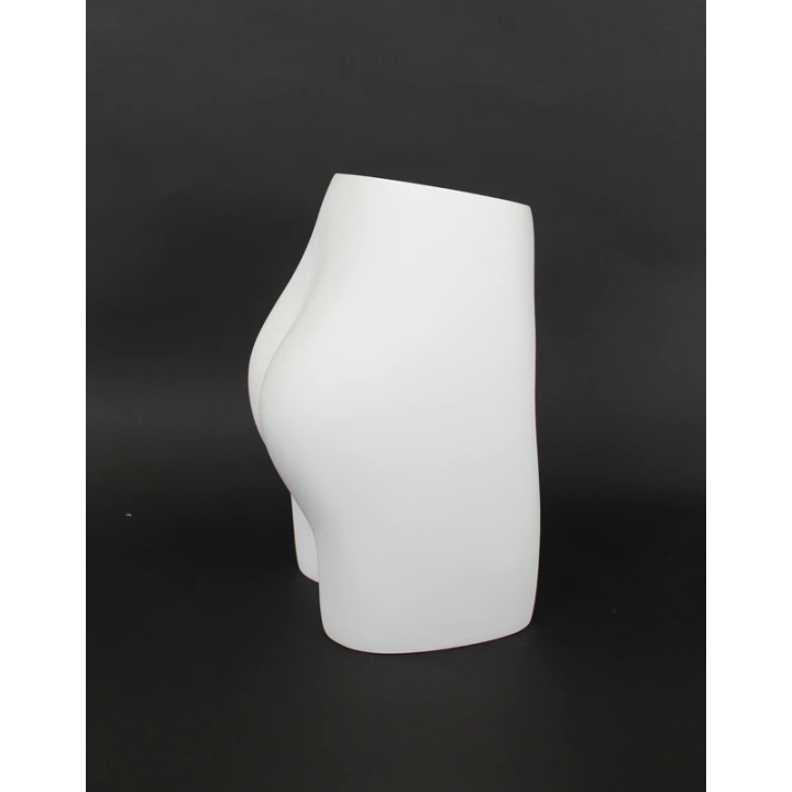 ST002-WT - 15 in Fiberglass Female Buttocks mannequin Display Form