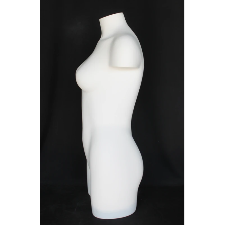 FT32-WT - 31 in Full Round 3Q Body Female Torso Display Form mannequin