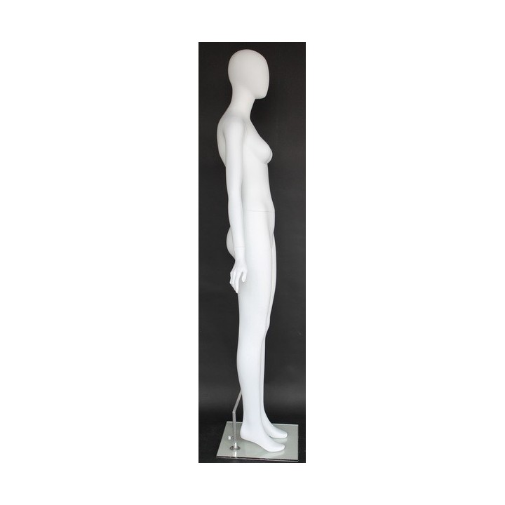 The Versatile Classic Style Egg Head Female Mannequin -SFW70E-WT