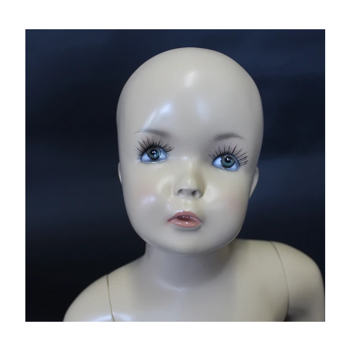 Size 2T/3T Skin tone Color face make up Toddler Mannequin CB-3FT