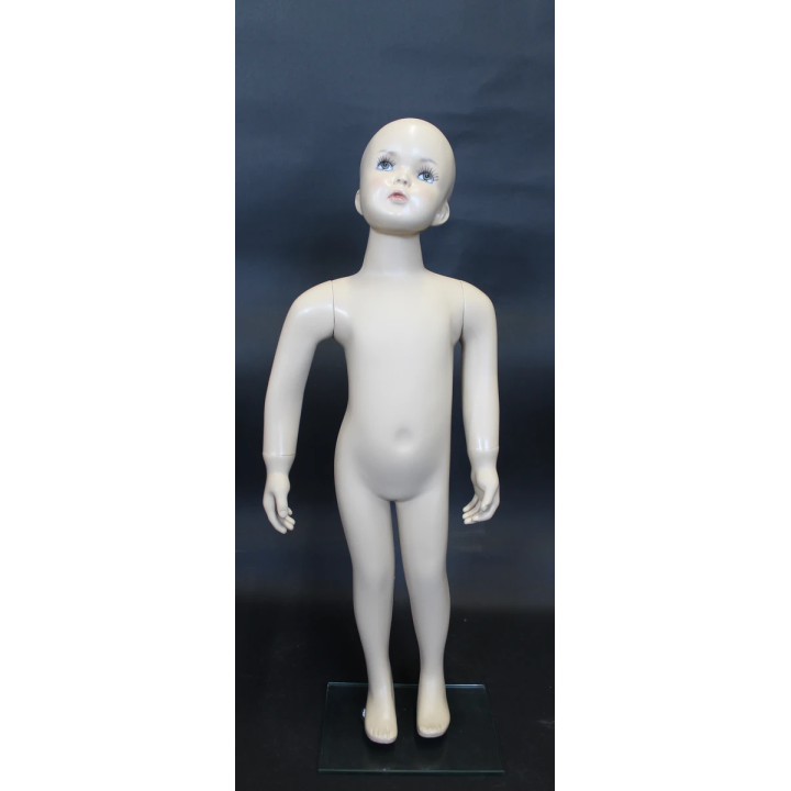 Size 2T/3T Skin tone Color face make up Toddler Mannequin CB-3FT