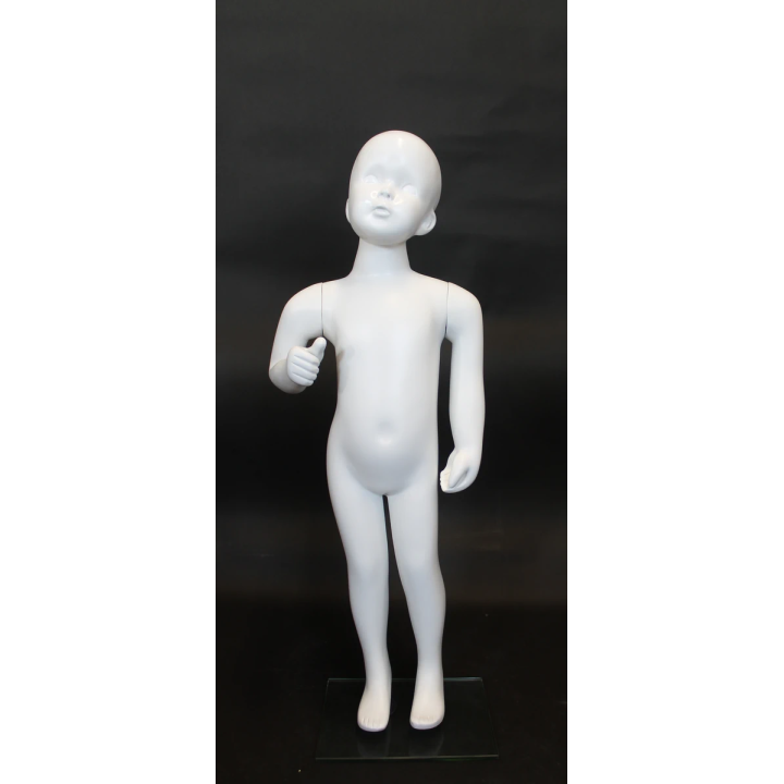 CB-3WT - Size 2T/3T White colored Unisex full body Toddler Mannequin