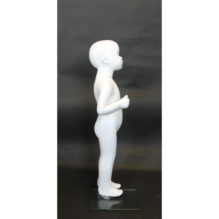 CB-3WT - Size 2T/3T White colored Unisex full body Toddler Mannequin