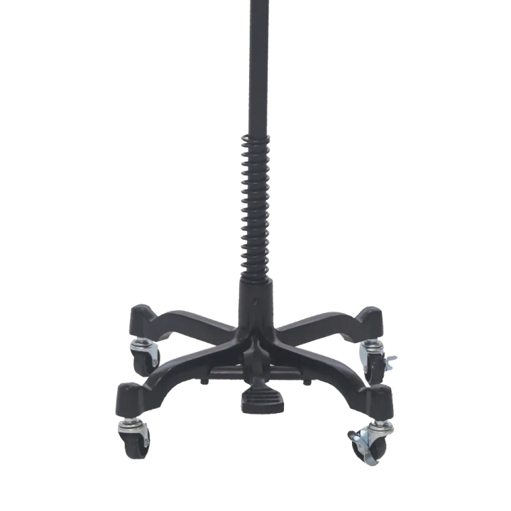 46" Black Finished Dressmaker Iron Cast Base with 4 Wheel