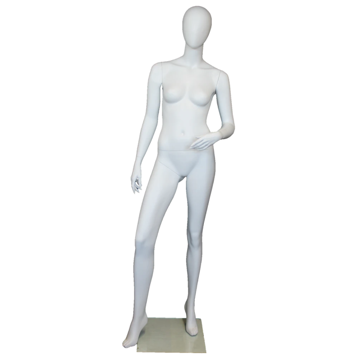 Contemporary Modern Style Female Mannequin bend left arms -SFW24E-WT
