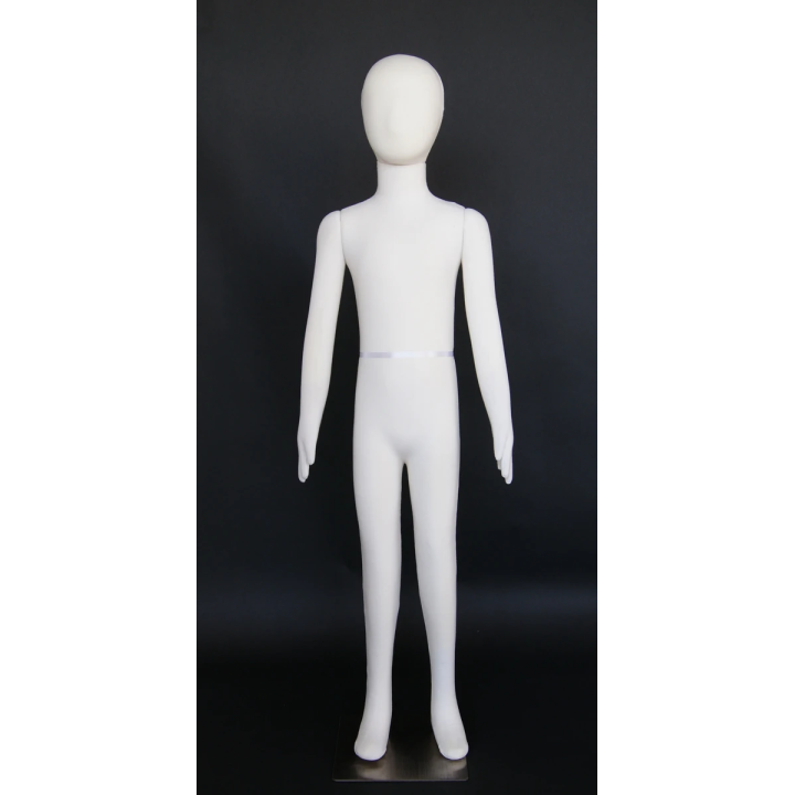 10-11years old cream jersey covered Full body Child Mannequin CJ-10