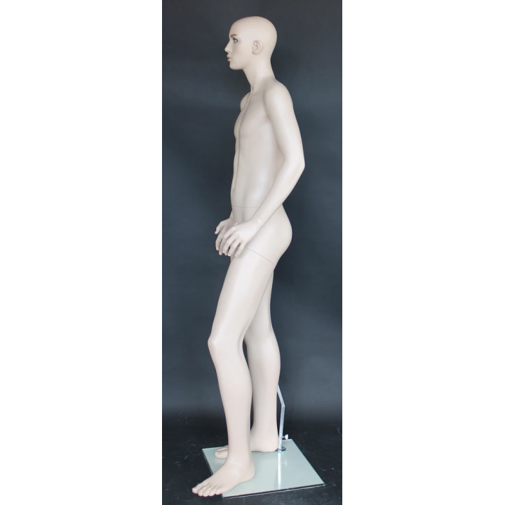 CB19-FT - 5 ft 7 in Realistic Face Small Size Male Mannequin