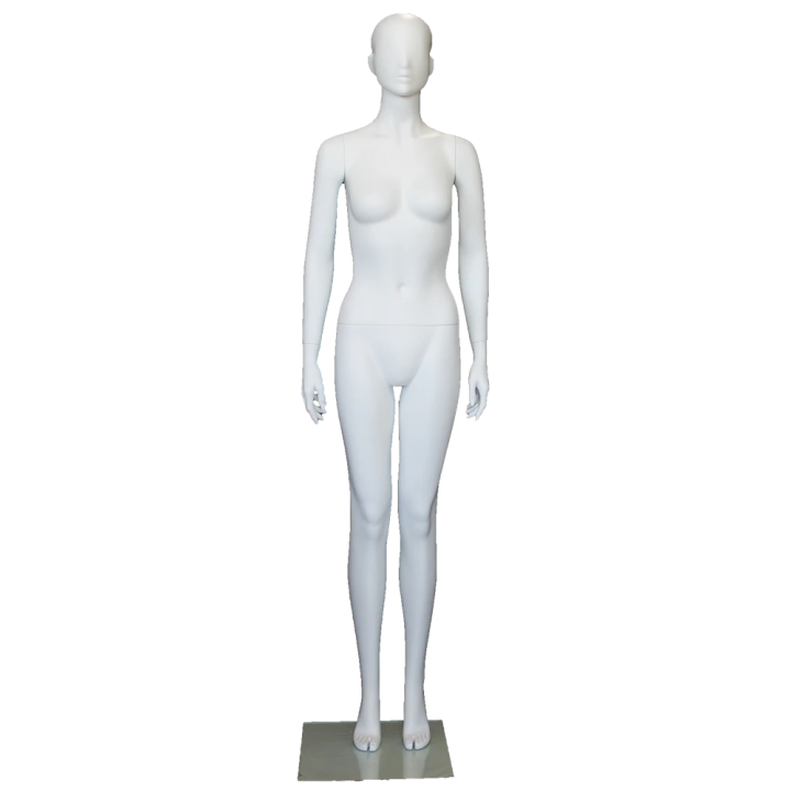 Contemporary Modern Style Female Mannequin upright standing -SFW27E-WT