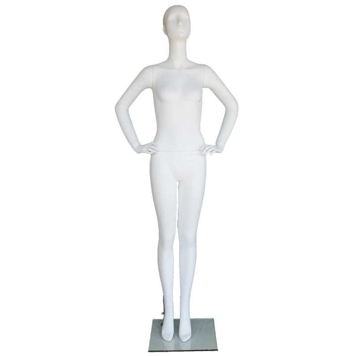 Modern Style Abstract Face Female Mannequin -SFW31E-WT