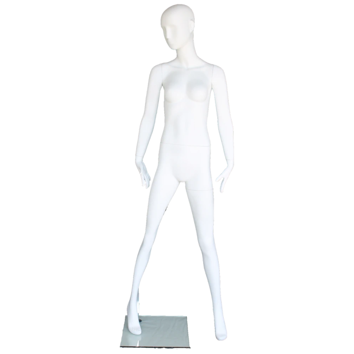 Modern Style Abstract Face Female Mannequin -SFW33E-WT