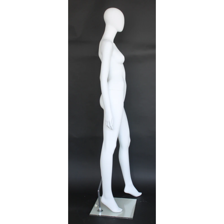 Contemporary Style Egg Head Female Mannequin -SFW39E-WT