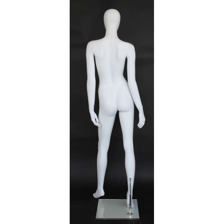 Contemporary Style Egg Head Female Mannequin -SFW39E-WT