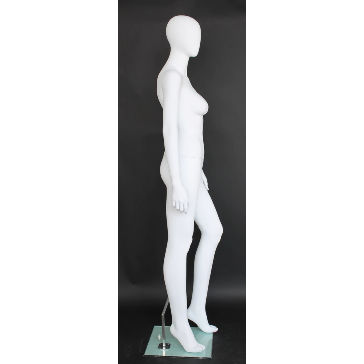 Contemporary Style Egg Head Female Mannequin -SFW41E-WT