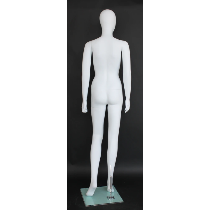 Contemporary Style Egg Head Female Mannequin -SFW42E-WT
