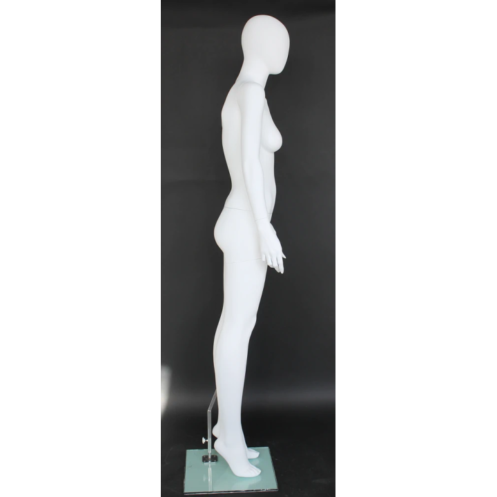 Contemporary Style Egg Head Female Mannequin -SFW45E-WT