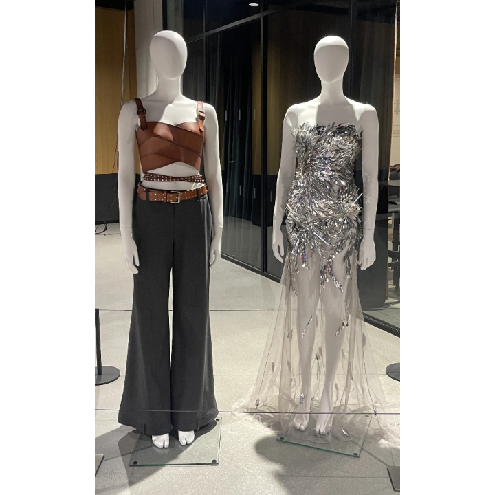 neutral centered posture Female Mannequin -SFW47E-WT