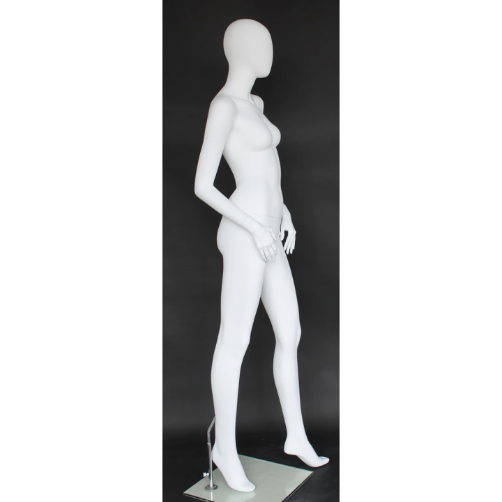 Chic Vibe Style Egg Head Female Mannequin -SFW54E-WT