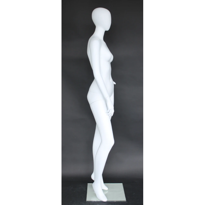 Comfortable Style Egg Head Female Mannequin -SFW57E-WT