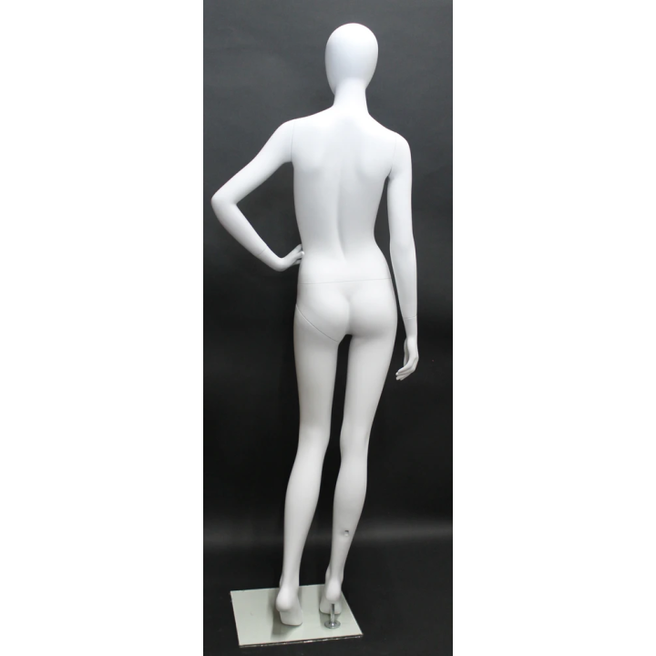Relaxed Modernity Style Egg Head Female Mannequin -SFW69E-WT