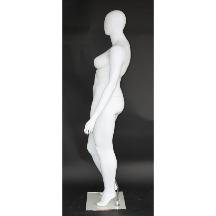Plus Size Female Mannequin - Elegant Contoured Pose - PLUS-22