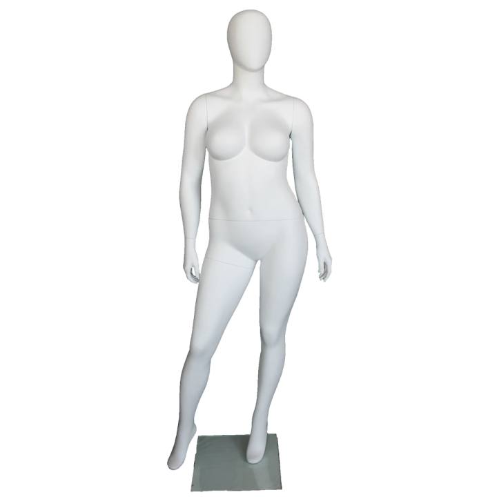 Plus Size Female Mannequin - Wide Stance Fashion Pose -PLUS-44