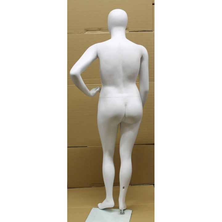 Plus Size Female Mannequin Hand-on-Hip "Couture" Pose - PLUS-77