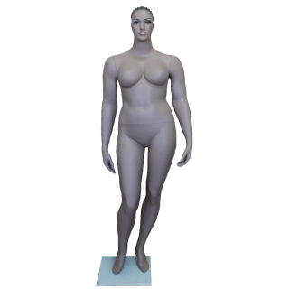 African American Plus size Female Mannequin- PLUS-33B