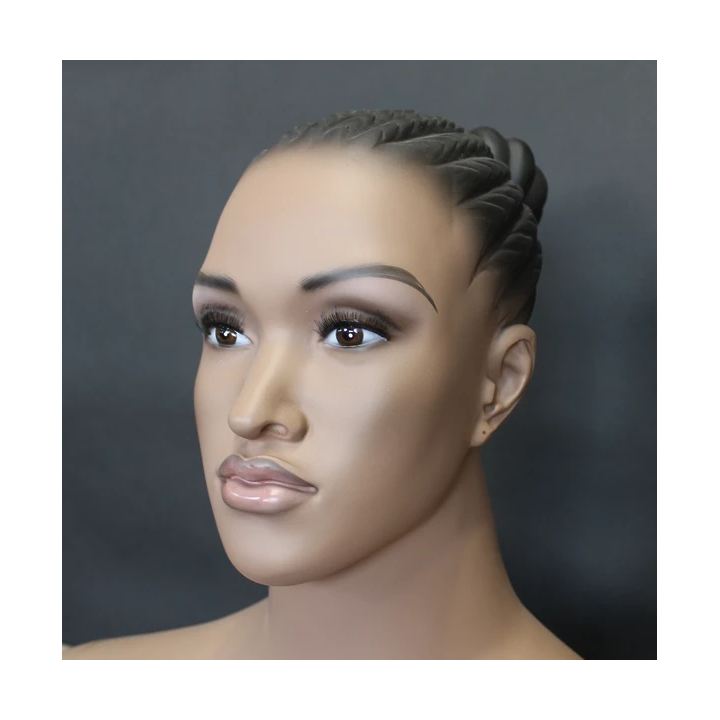 African American Plus size Female Mannequin- PLUS-33B
