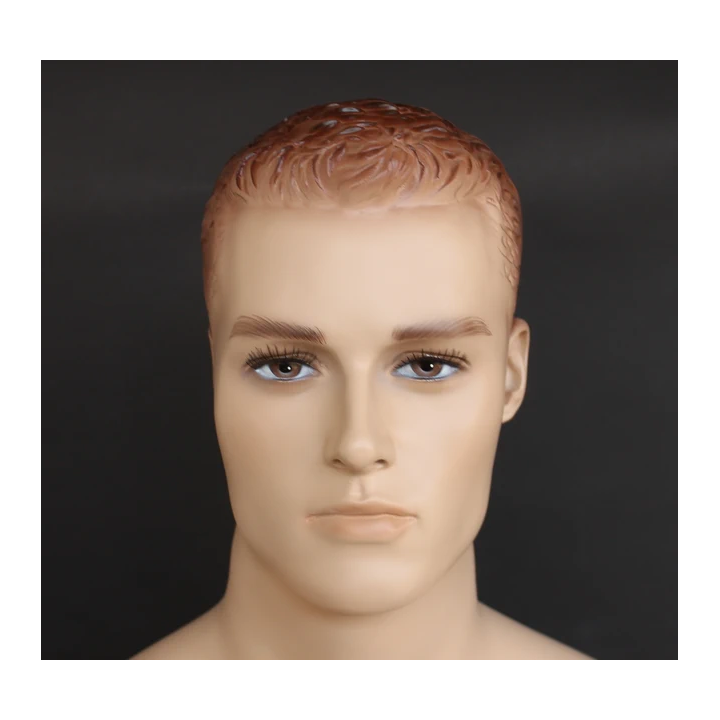 4 ft 7 in Realistic Face Make up Sitting Male Mannequin  -SFM8-FT